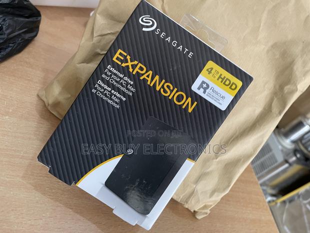Connexion 4TB Seagate Harddrive