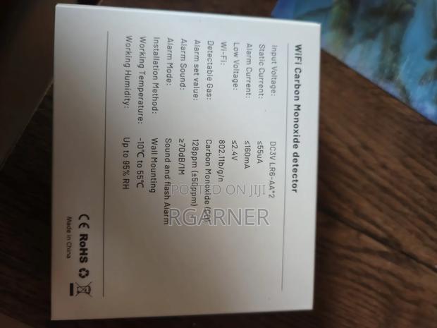 Smart Wifi Carbon Monoxide Detector Fire Alarm Sensor. photo 2
