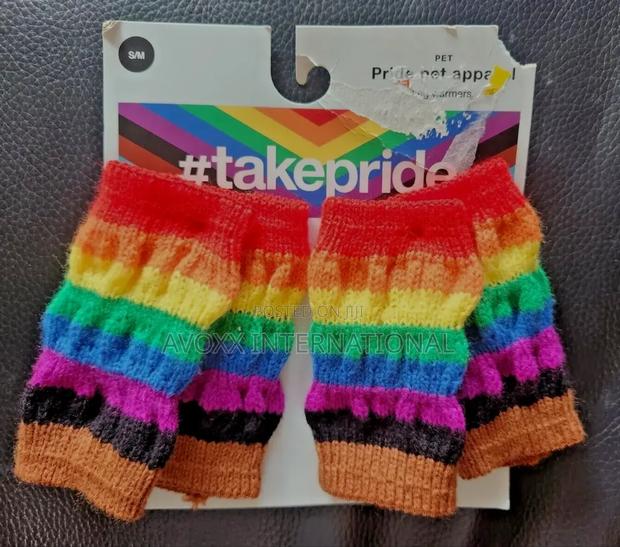Rainbow Leg Warmers Dog Leg Warmers · Photo 4