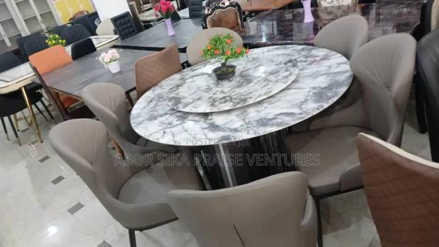 Executive Dinning Table and Chair Marble · Photo 1
