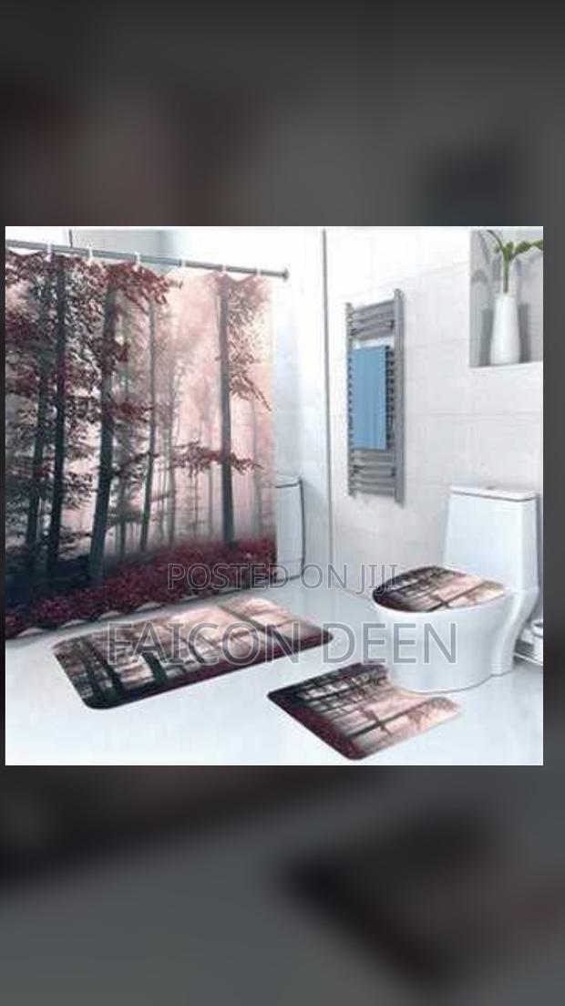Thick Absorbent 4 in One Bathroom Mats (In Diff Colors · Photo 1