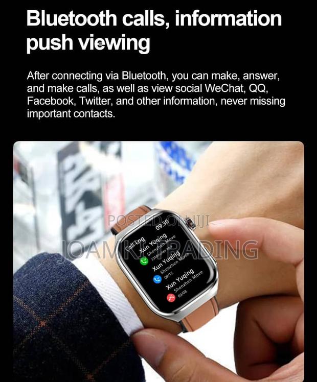 Medical Grade Smart Watch, Bt Call, Health Care, Ios/Android photo 4