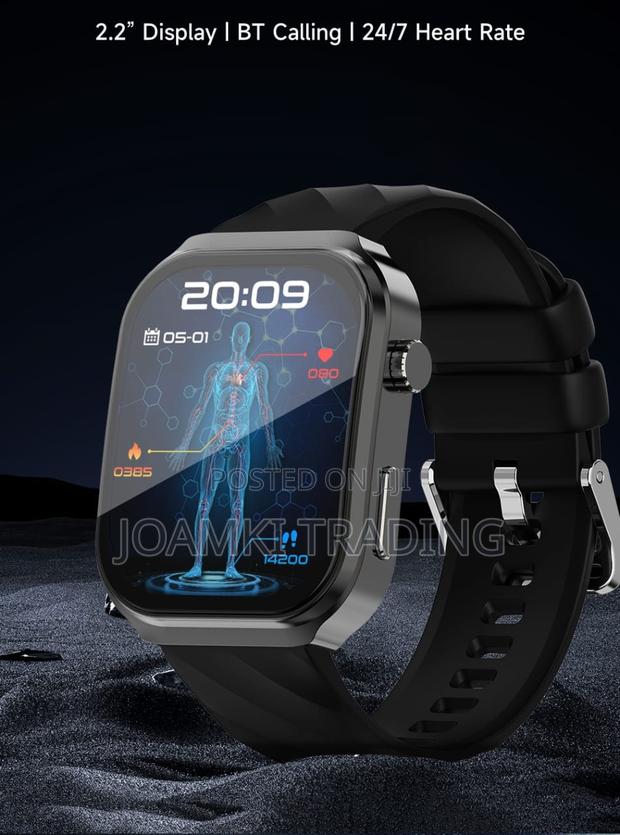 Medical Grade Smart Watch, Bt Call, Health Care, Ios/Android