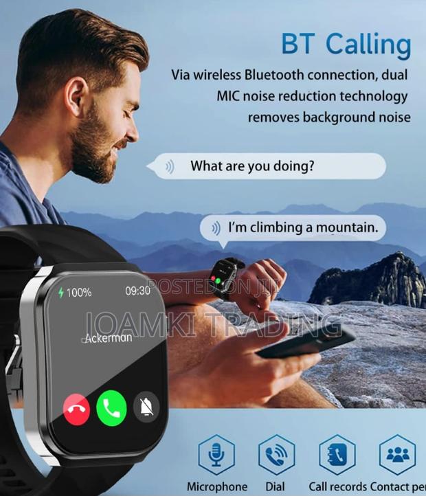 Medical Grade Smart Watch, Bt Call, Health Care, Ios/Android photo 5
