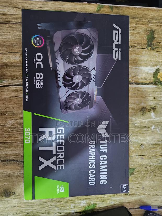ASUS RTX 3070 8gb Graphic Card · Photo 2