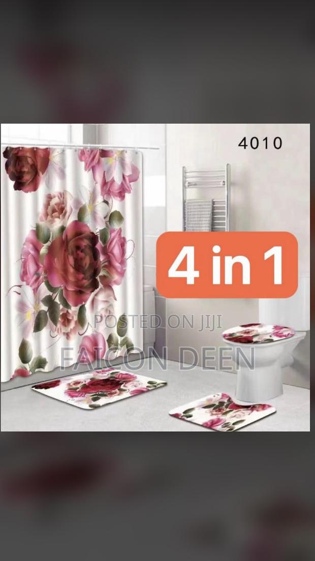 Super Authentic 4 in Onebathroom Set Mats(In Diff Colors · Photo 1