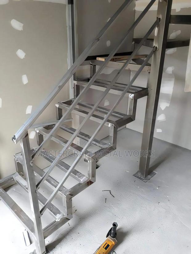Metal Stairs Stainless Steel