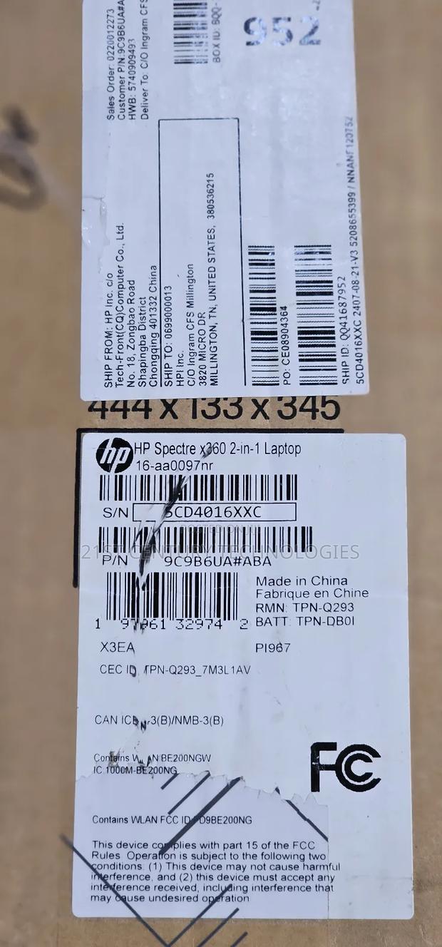 New Laptop HP Spectre X360 16GB SSD 2T · Photo 4
