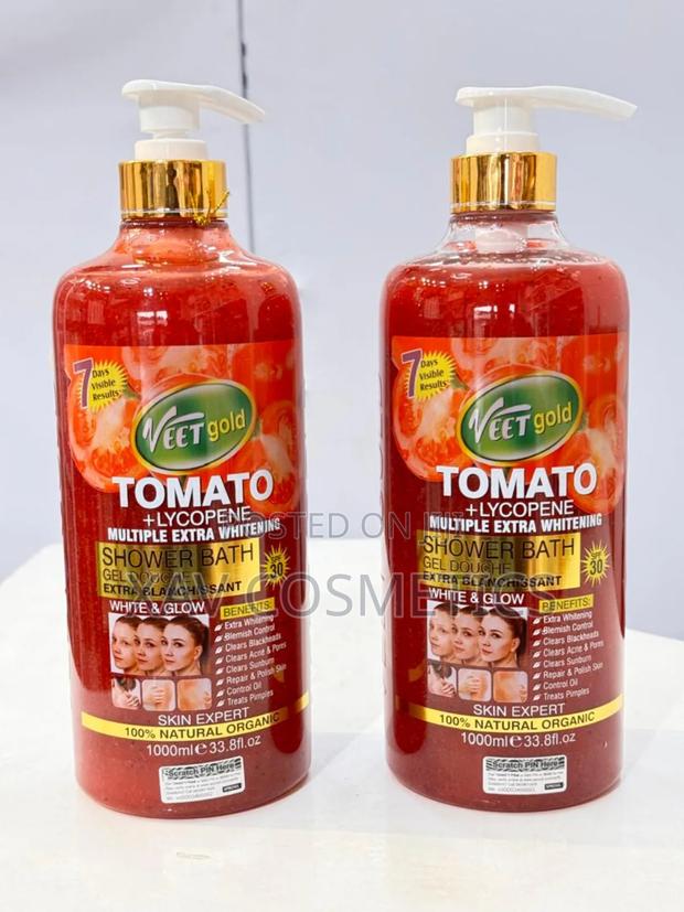 Veetgold Tomato+Lycopene Multiple Extra Whitening Bath Gel · Photo 2
