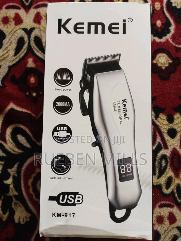 Fade Blade Kemei Km-917 Barbering Shop Hair Clipper Machine · Photo 3