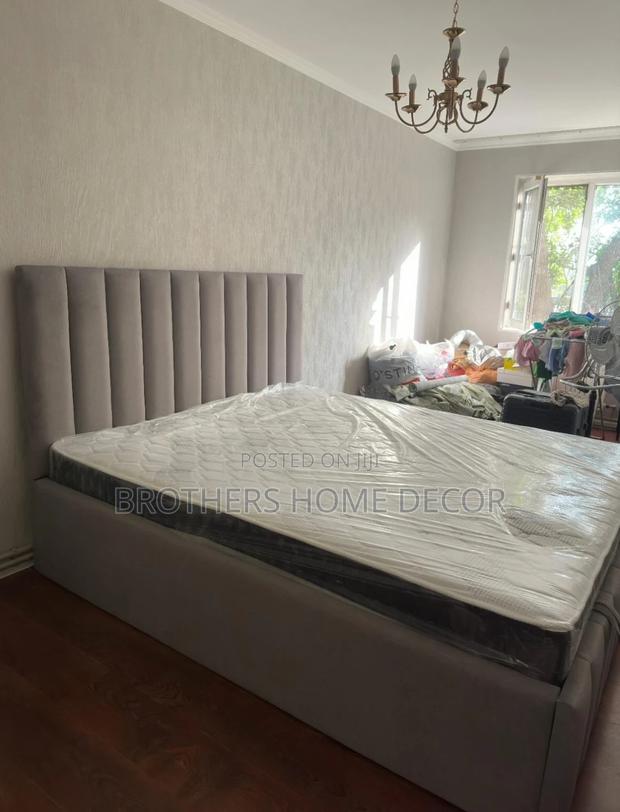 Foreign Double Bedframe With Mattress