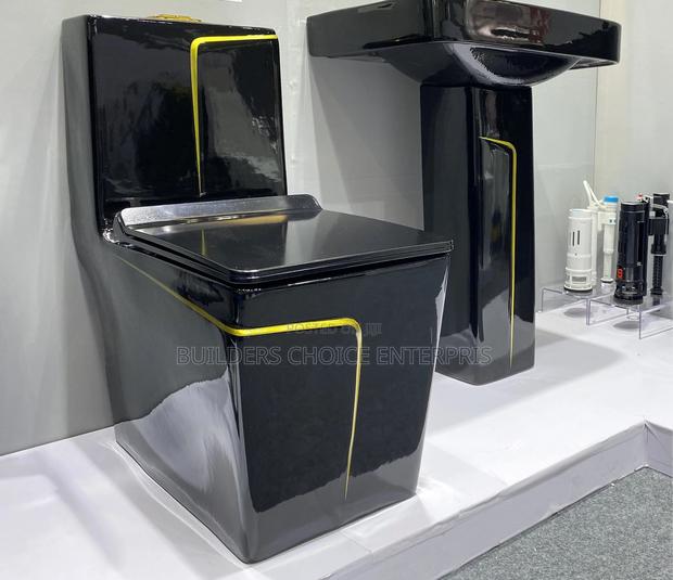Black And Gold Water With Wash Hand Basin · Photo 2