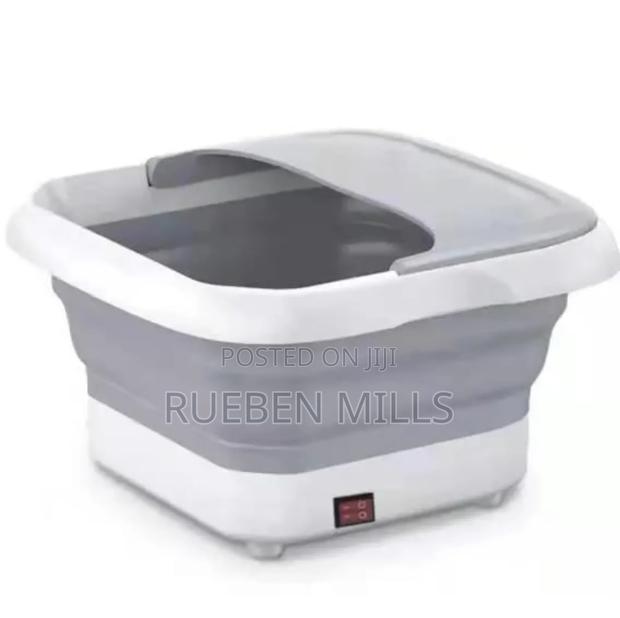 Foldable Foot Tub Spa Pedicure Bowl Rf - 368z Massager · Photo 3