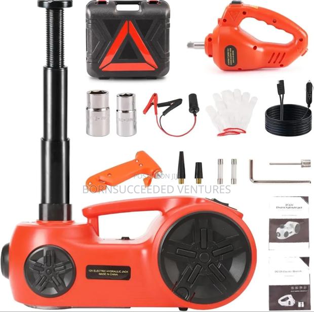 Upgraded Hydraulic Car Jack Set – 5 in 1 Vehicle Floor Jack · Photo 3