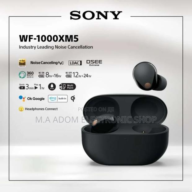 Sony Wireless Bluetooth Noise Cancellation Earbuds Headphone · Photo 3