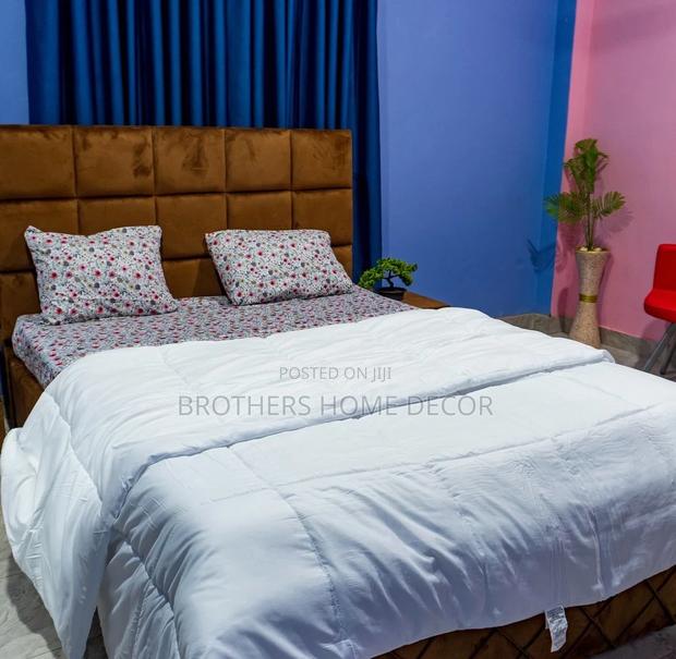 Double Bedframe With Mattress and Side Drawer photo 2