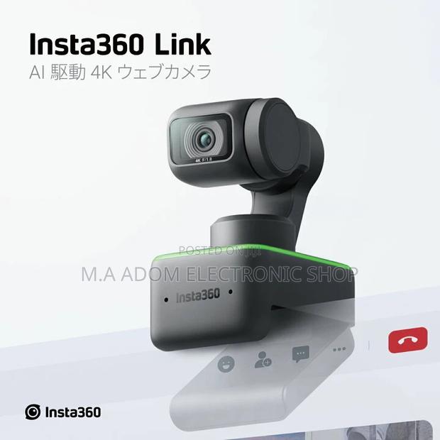 Insta360 Link Ultra HD Webcam With Ai Gesture Control · Photo 4