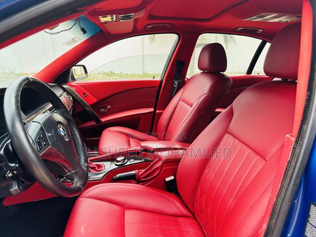 BMW 5 Series 2008 Blue