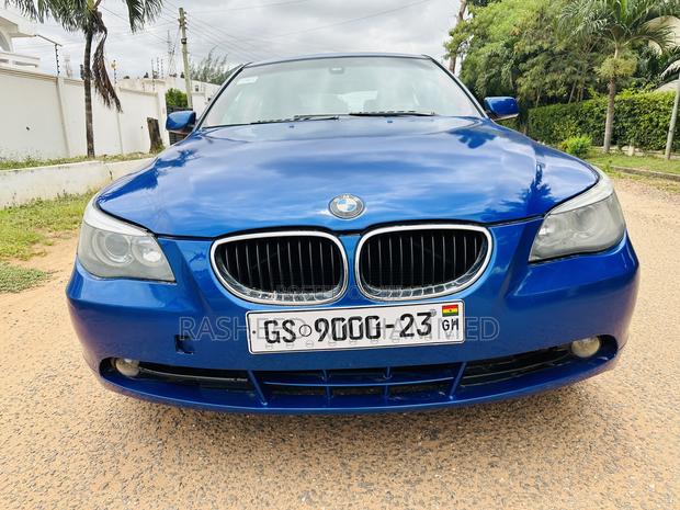 BMW 5 Series 2008 Blue