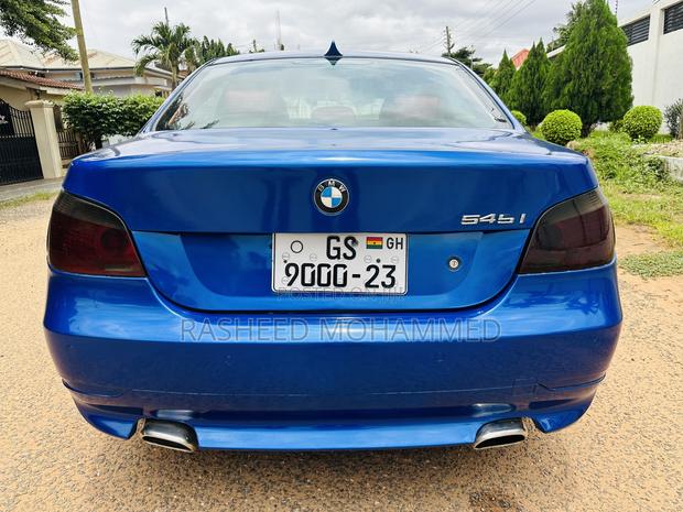 BMW 5 Series 2008 Blue