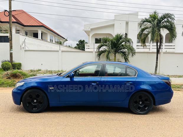 BMW 5 Series 2008 Blue