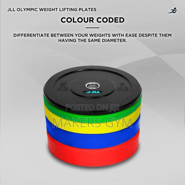 Olympic Bumper Weight (5kg- 25kg in Pair) · Photo 3