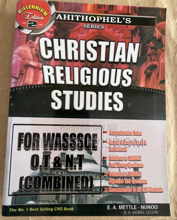 Ahithophel’S Series: Christian and Religious Studies for SHS · Photo 2