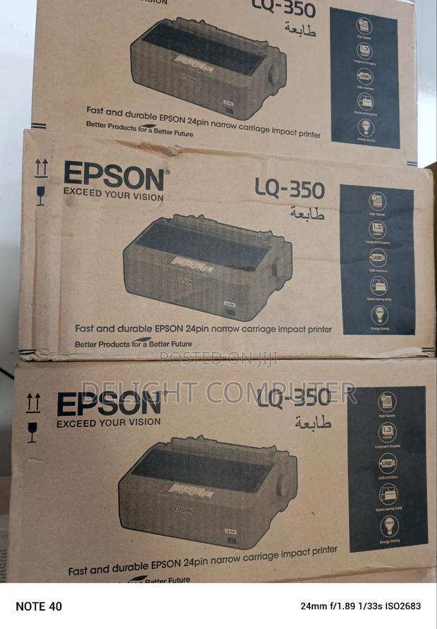 Epson Lq-350 Dot Matrix Printer – Black · Photo 2