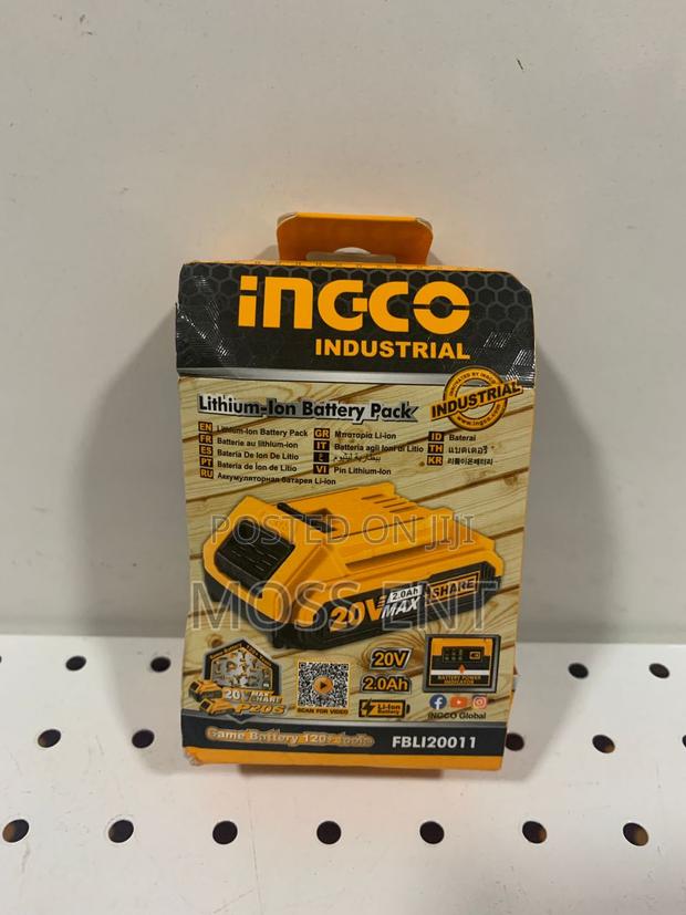 Ingco Battery 20v 2ah - P1c20 - Fbli20011 · Photo 4
