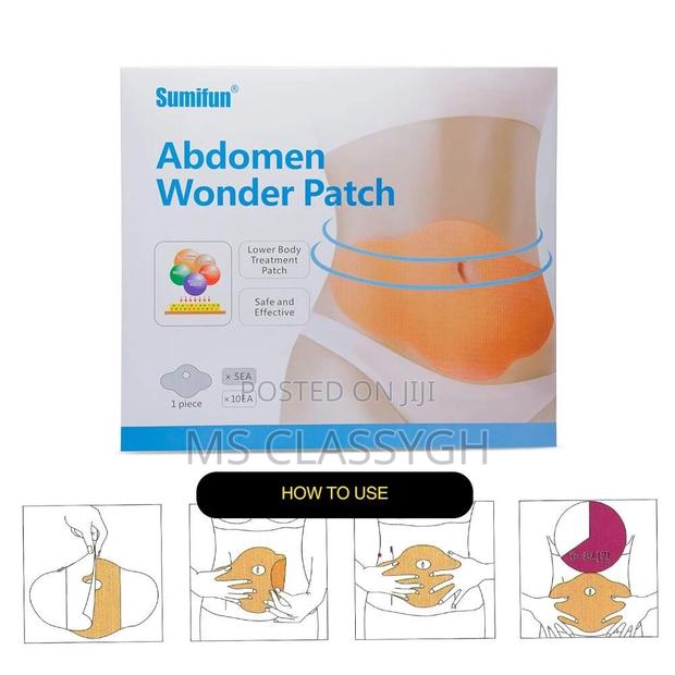 5pcs/Box Slimming Patches Natural New Belly Abdomen Wei · Photo 4