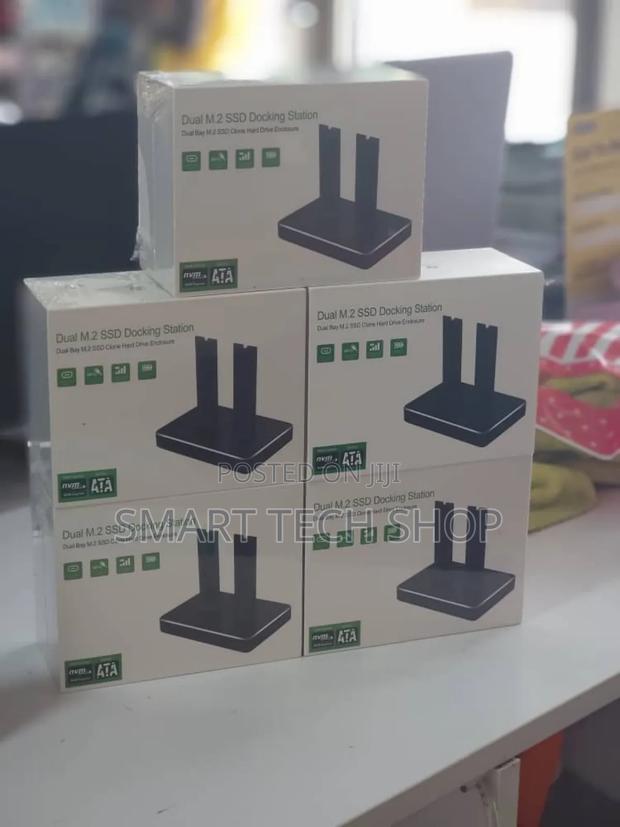 Dual Bay Nvme M.2 SSD 10gbps SSD External Clone Adaptor photo 8