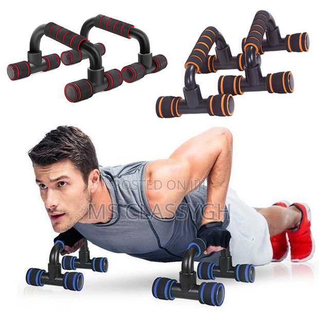 Fitness Push Up Board Exercise Bars Push Ups Stands Equipmen · Photo 3