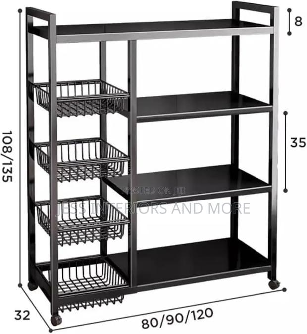 Kitchen 4 Tiers Storage Rack · Photo 4