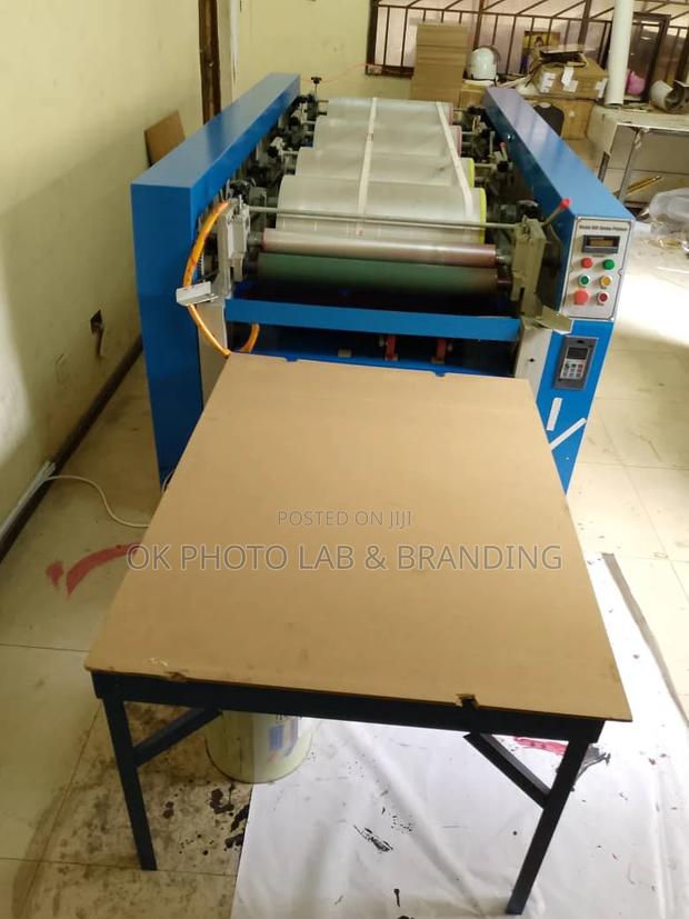 4 Color Poly, Pizza Box Sack Woven Printing Flexo Machine photo 3