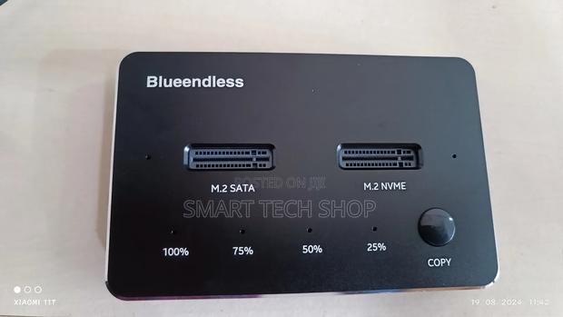 Dual Bay Nvme M.2 SSD 10gbps SSD External Clone Adaptor photo 4