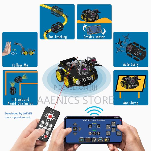 Mechanical 2 in 1 Smart Robot Car photo 4