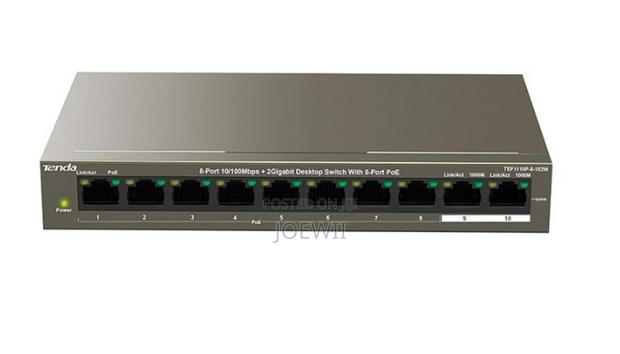 Tenda 8 Port Gigabit POE SWITCH photo 2