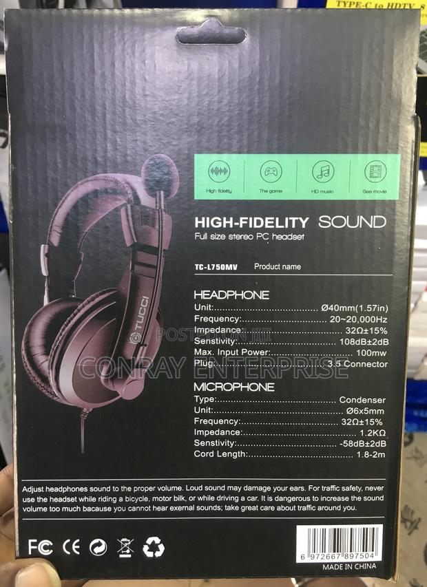 Tucci TC-L750MV Headphones. photo 2