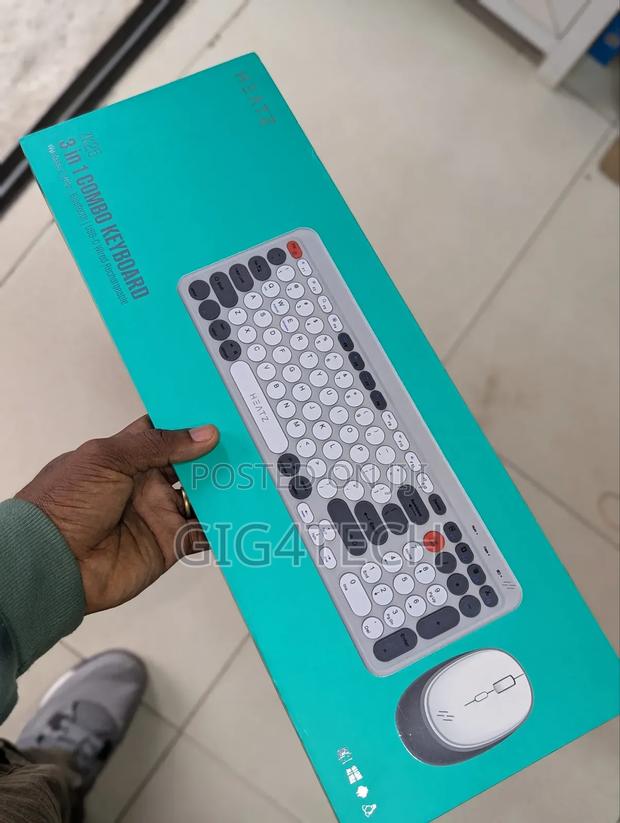 Heatz Zk25 Wireless Keyboard + Mouse + Bluetooth · Photo 4