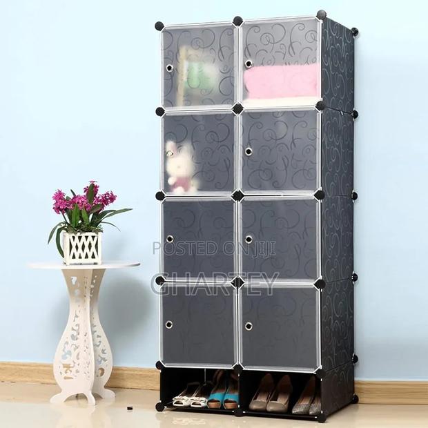 Foldable Portable 8 Cubes With Shoe Rack · Photo 2