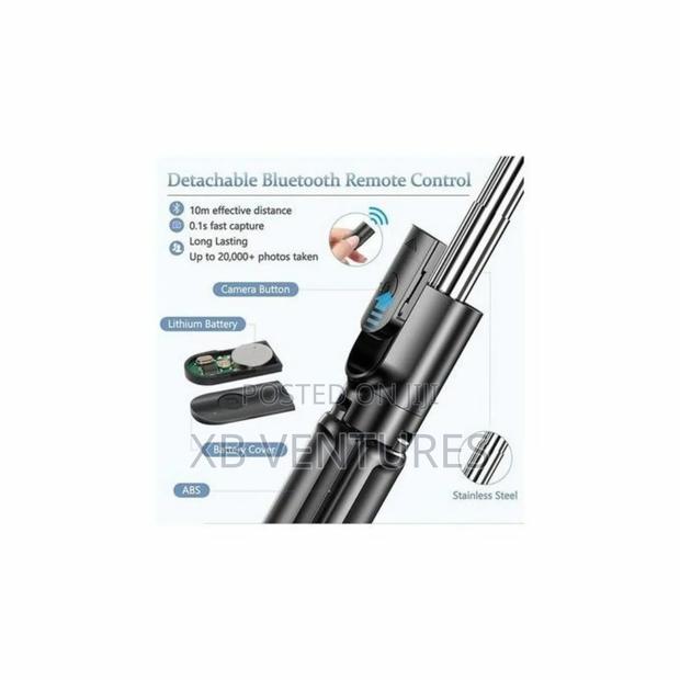 Bluetooth Selfie Stick Tripod + Shutter Remote Control photo 4
