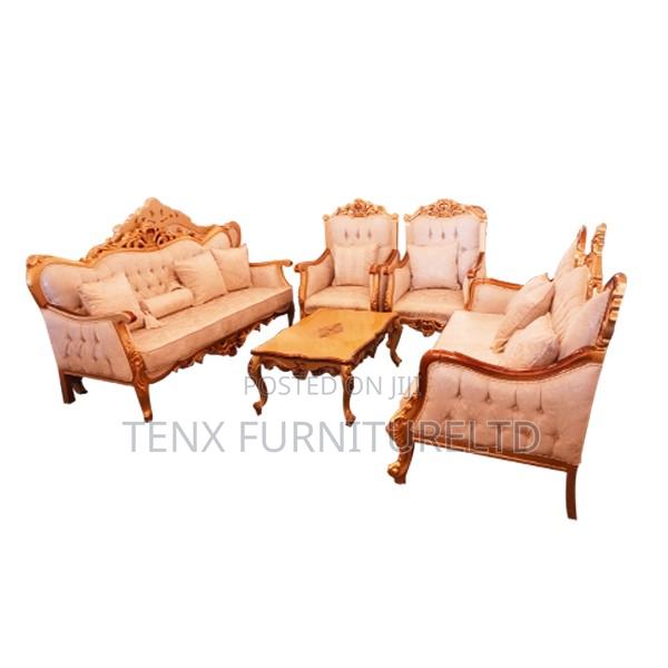 Royal Sofa Set With Coffe Table (Antique) · Photo 1