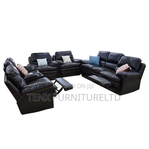 Recliner Sofa Set (7ster) WITH CUP HOLDER · Photo 2