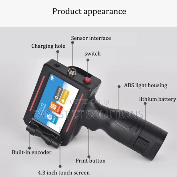 Handheld Expiry Logo Intelligent Inkjet Multi Printer photo 3
