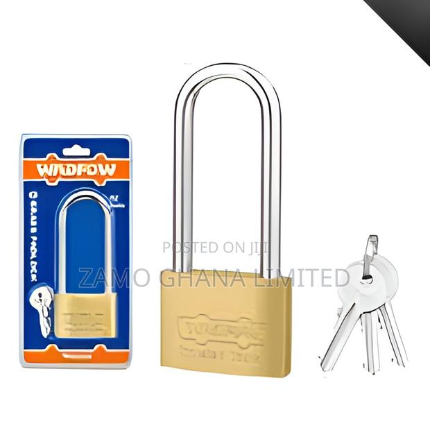 Long Shackle Brass Padlock - Wpd2460 · Photo 2
