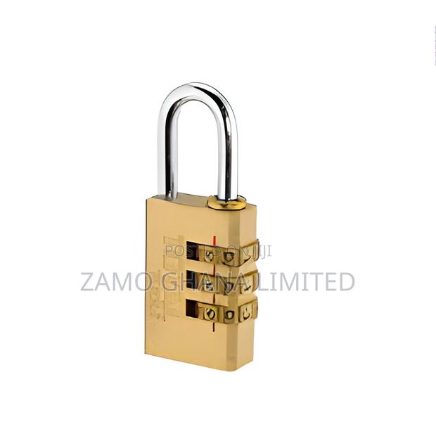 4 Digit Brass Combination Padlock - Wpd3444 · Photo 2