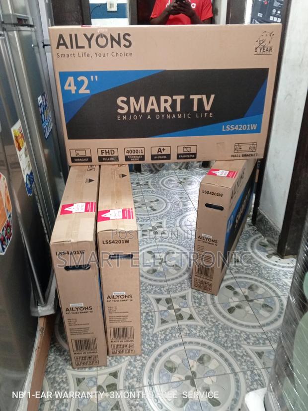 Ailyons Television 42inches Television Smart Android Tv Hdmi