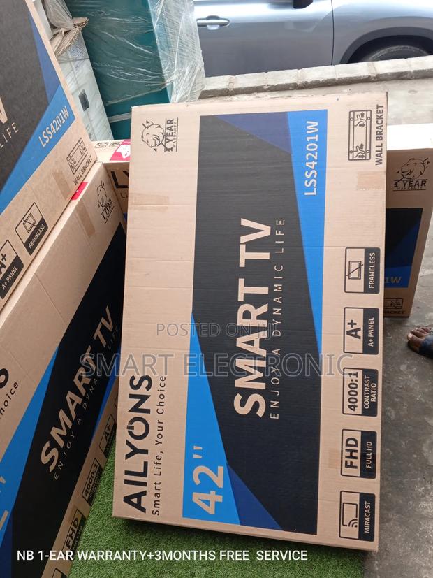 Best A+ Panel 42inches Smart Android Tv Ailyons Television
