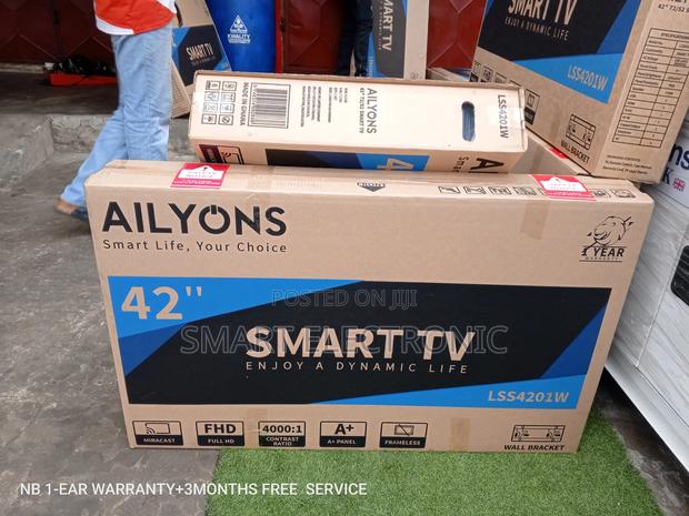 Best A+ Panel 42inches Smart Android Tv Ailyons Television photo 2