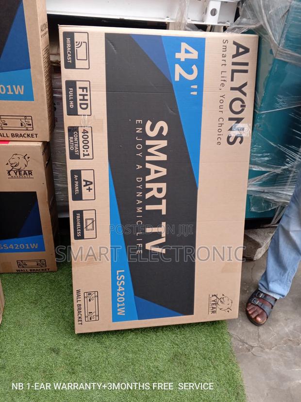 Ailyons Television 42inches TVS One Year Warranty Dynamic